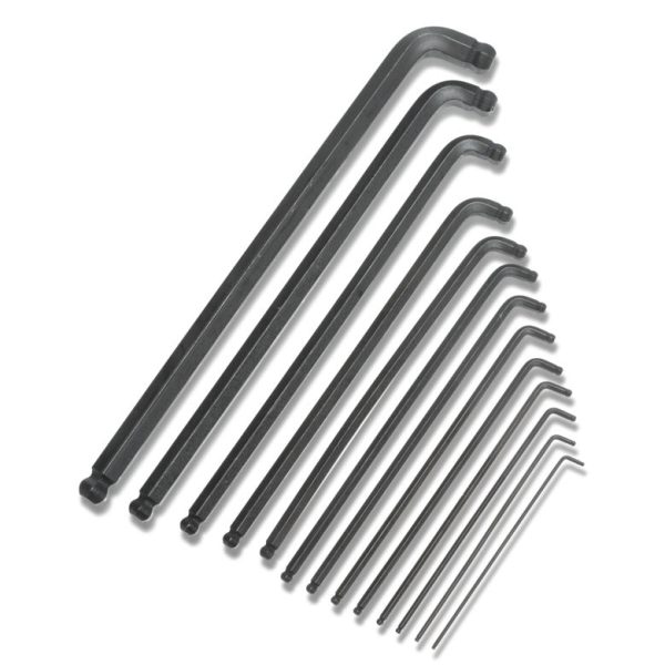 13-PC. SAE Stubby Double-Ball Hex L-Key Set Sale - Image 2